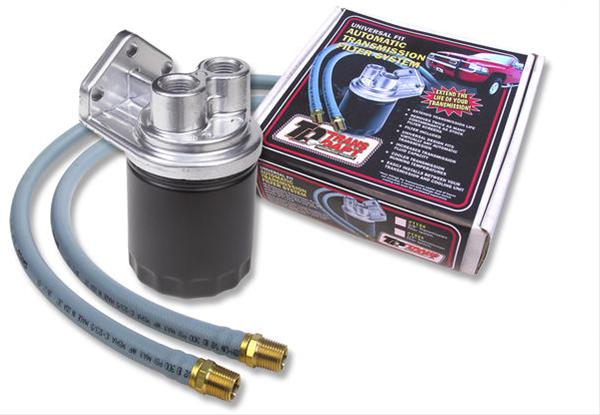 Trans-Dapt Performance Transmission Filter Systems 1155 Remote Filter, 3/8 in. Hose Included, Kit
