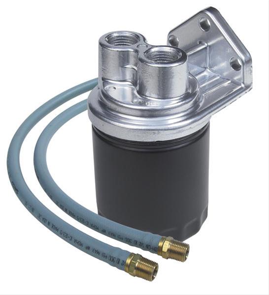 Trans-Dapt Performance Transmission Filter Systems 1255 Automatic System, Remote Mount Filter, 1/2 in. Hoses, Kit thumbnail 2