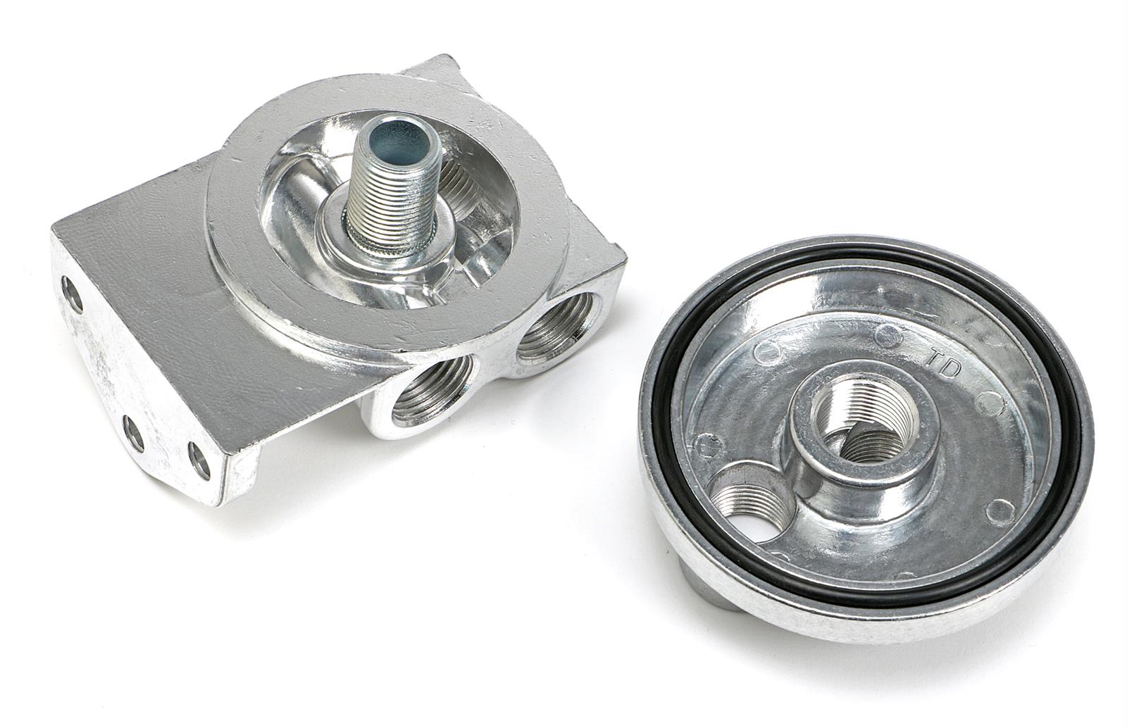 Trans-Dapt Performance Products Oil Filter Relocation Kits 1527 OIL FILTER RELOCATION KIT HORIZONTAL