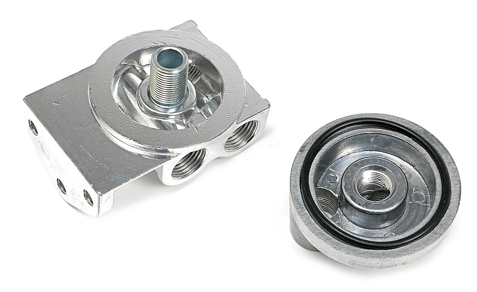 Trans-Dapt Performance Products Oil Filter Relocation Kits 1550 OIL FILTER RELOCATION KIT HORIZONTAL
