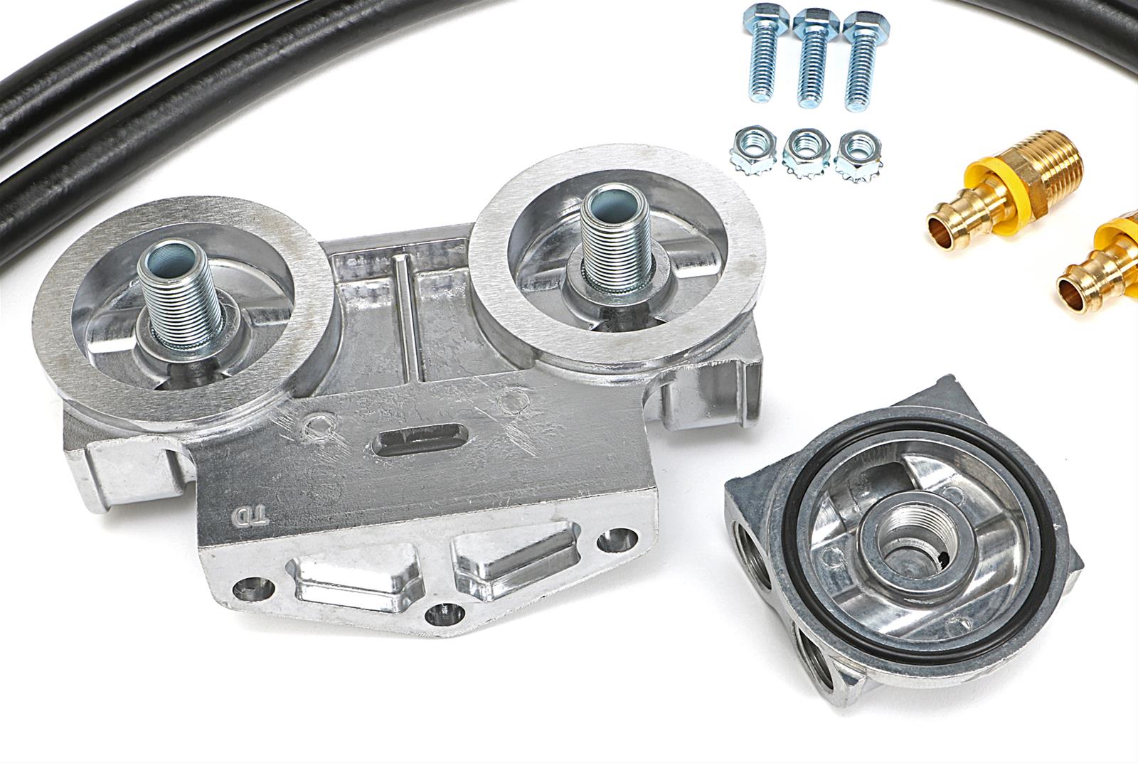 Trans-Dapt Performance Products Oil Filter Relocation Kits 1720 OIL FILTER RELOCATION KIT 90 DEGREE