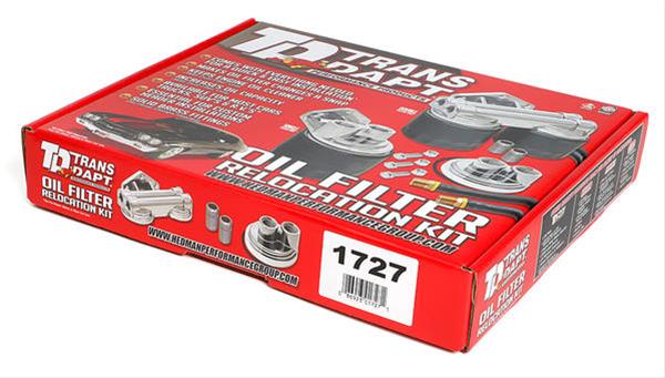 Trans-Dapt Performance Products Oil Filter Relocation Kits 1727 OIL FILTER RELOCATION KIT 90 DEGREE thumbnail 4