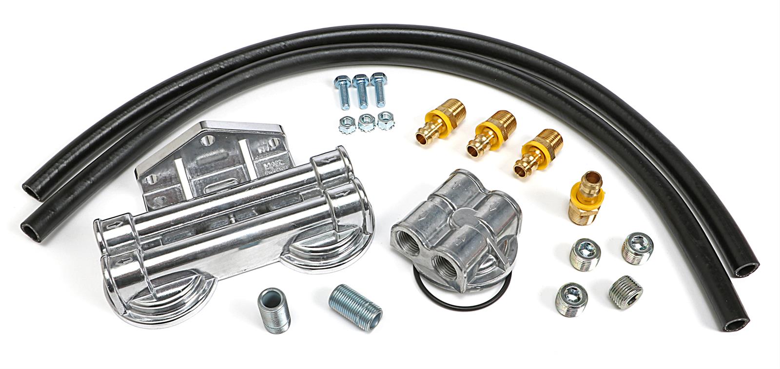 Trans-Dapt Performance Products Oil Filter Relocation Kits 1750 OIL FILTER RELOCATION KIT 90 DEGREE thumbnail 3