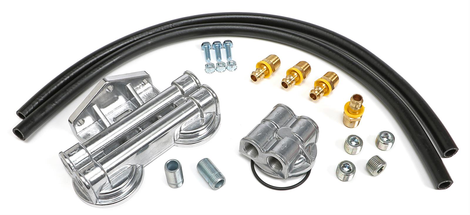 Trans-Dapt Performance Products Oil Filter Relocation Kits 1758 OIL FILTER RELOCATION KIT 90 DEGREE thumbnail 3