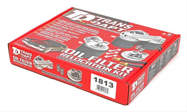 Trans-Dapt Performance Products Oil Filter Relocation Kits 1813 OIL FILTER RELOCATION KIT 90 DEGREE/HORIZONTAL thumbnail 3
