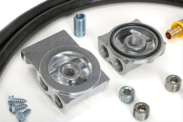 Trans-Dapt Performance Products Oil Filter Relocation Kits 1827 OIL FILTER RELOCATION KIT 90 DEGREE/HORIZONTAL thumbnail 2