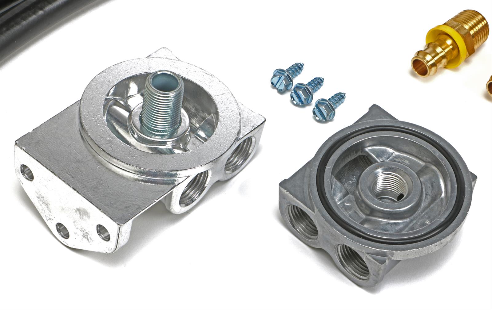 Trans-Dapt Performance Products Oil Filter Relocation Kits 1850 OIL FILTER RELOCATION KIT 90 DEGREE/HORIZONTAL thumbnail 2