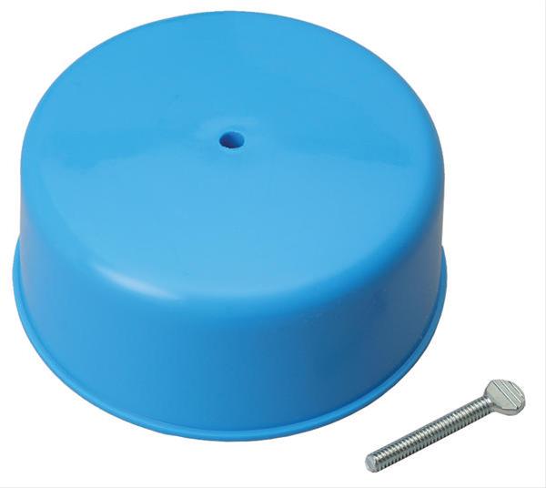 Trans-Dapt Performance Carburetor Caps 2012 Dust Cover, Blue, Polyethylene, Fits Carburetors with 5 1/8 in. Diameter Neck, Each