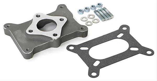 Trans-Dapt Performance Carburetor Adapters 2041 Adapter, Ported, Holley 2-Barrel Carburetor, Large 1-Barrel Manifold, 1.125 in. Thick, 2 15/16, Kit thumbnail 3