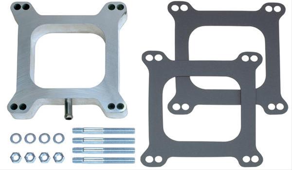 Trans-Dapt Performance 1 Inch Carburetor Spacer 2103 Spacer, Aluminum, in. Thick, Open, Square Bore, Each