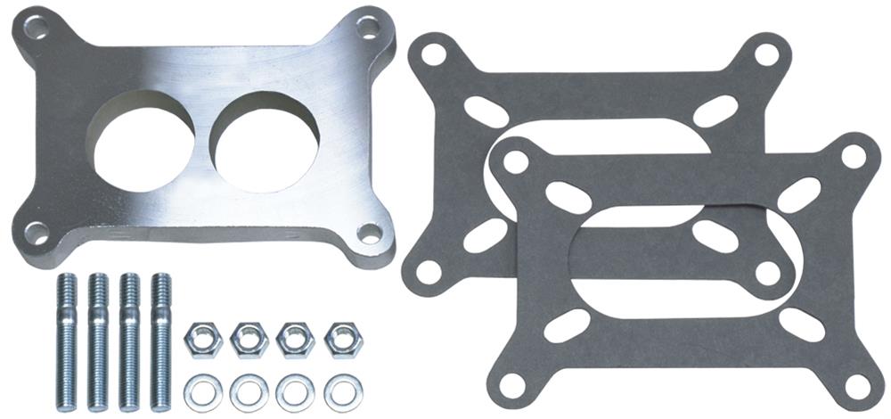 Trans-Dapt Performance 0.5 Inch Carburetor Spacer 2136 Spacer, Aluminum, .500 in. Thick, Ported, 2-Barrel, Each