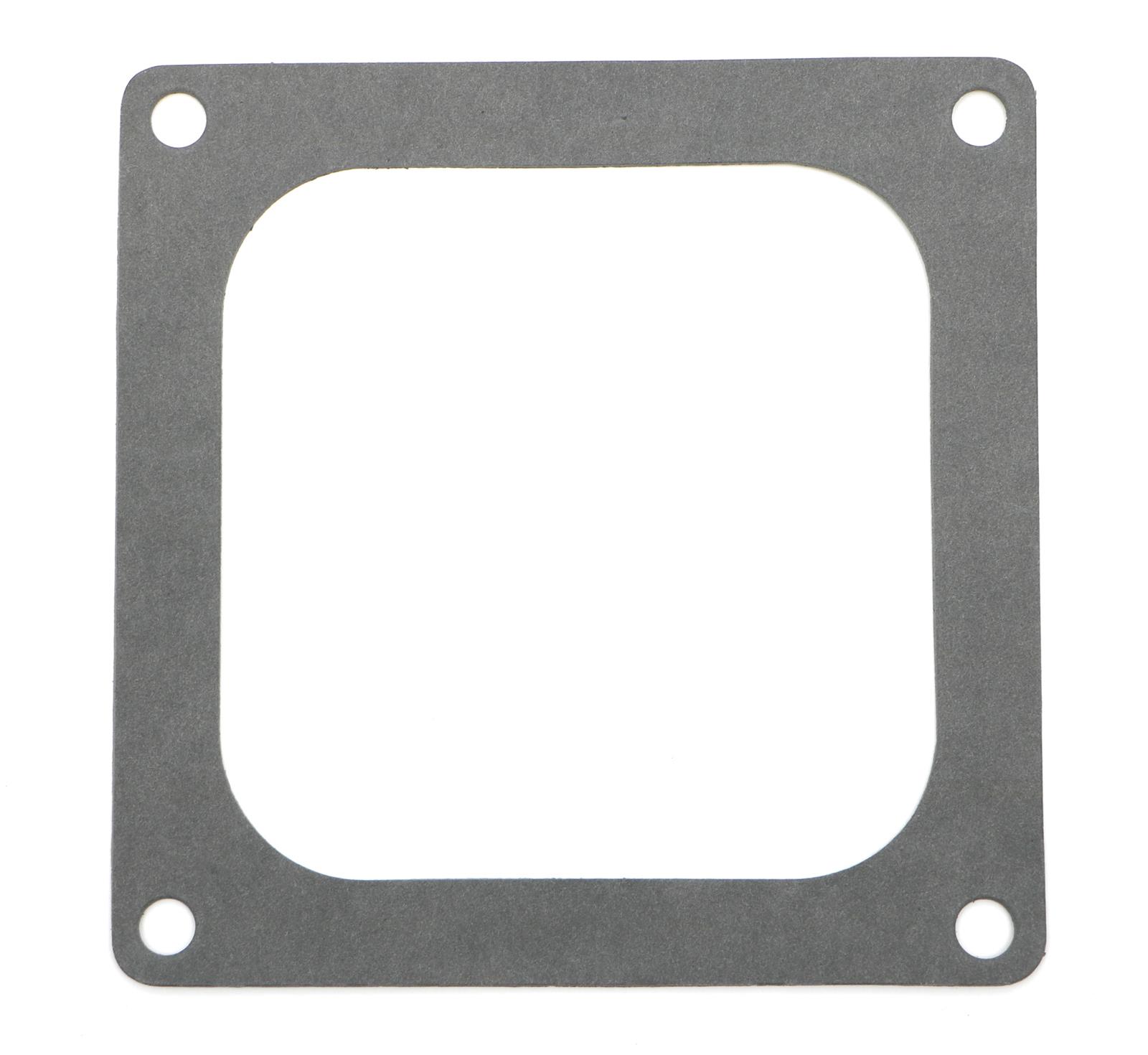 Trans-Dapt Performance Carburetor Gaskets 2283 Mounting Gasket, Cellulose, Nitrile, 4-Hole Perforated to Open, 4500 Dominator, .032 in. Thick