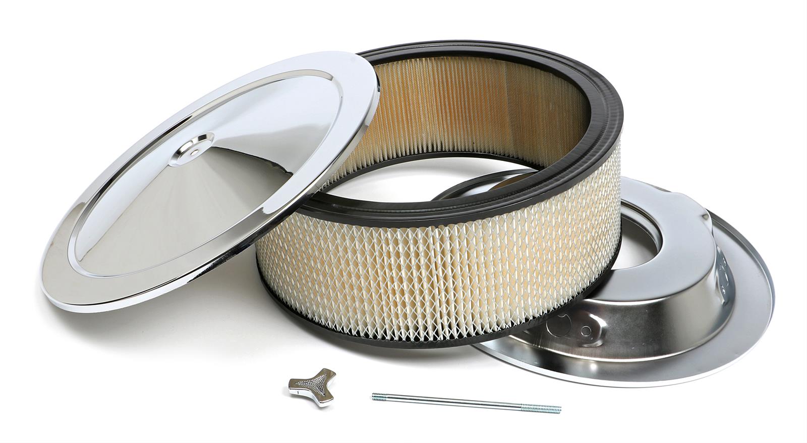 Trans-Dapt Performance Chrome Air Cleaners 2286 Cleaner Assembly