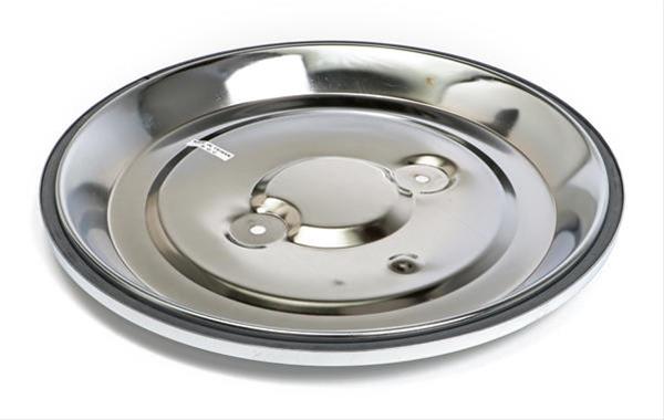 Trans-Dapt Performance Chrome Air Cleaner Tops 2384 top 94-Up S10 S15 truck 4.3L V6 dual wing nut 12 3/4 Dia thumbnail 2