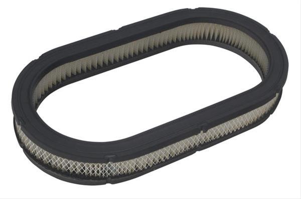 Trans-Dapt Performance High-Flow Replacement Air Filter Elements 2392 Element, High Flow, Replacement, Oval, Paper, White, Each thumbnail 2