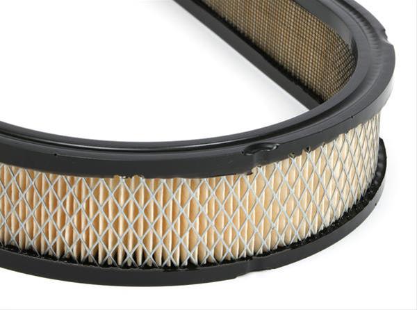 Trans-Dapt Performance High-Flow Replacement Air Filter Elements 2392 Element, High Flow, Replacement, Oval, Paper, White, Each