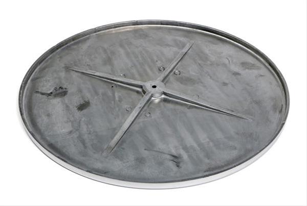 Trans-Dapt Performance Chrome Air Cleaner Tops 2490 Top, Polished Aluminum, Ball-Milled, 14 in. Diameter, Each thumbnail 2