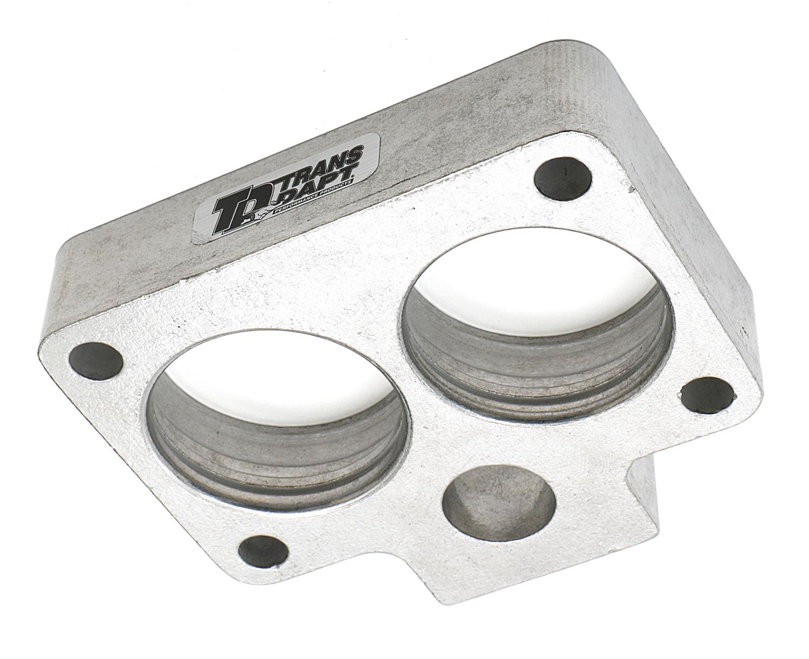 Trans-Dapt Performance Torque-Curve MPFI Spacers 2515 Throttle Body Spacer, Torque-Curve, Aluminum, Natural, 1 in., Dodge, Pickup, Each