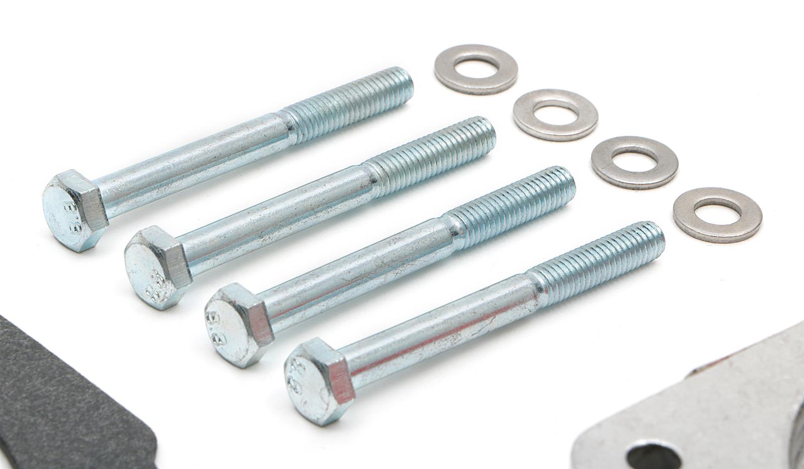 Trans-Dapt Performance Torque-Curve MPFI Spacers 2517 Throttle Body Spacer, Torque-Curve, Aluminum, Natural, 1 in., Ford, SUV, Pickup, Each thumbnail 3