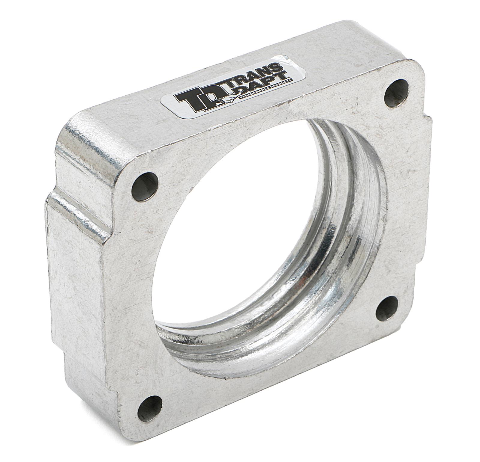 Trans-Dapt Performance Torque-Curve MPFI Spacers 2517 Throttle Body Spacer, Torque-Curve, Aluminum, Natural, 1 in., Ford, SUV, Pickup, Each
