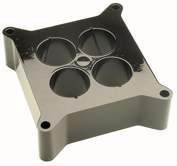 Trans-Dapt Performance Swirl-Torque 2 Inch Carburetor Spacer 2532 Spacer, Plastic, in. Thick, 4-Hole, Square Bore, Each