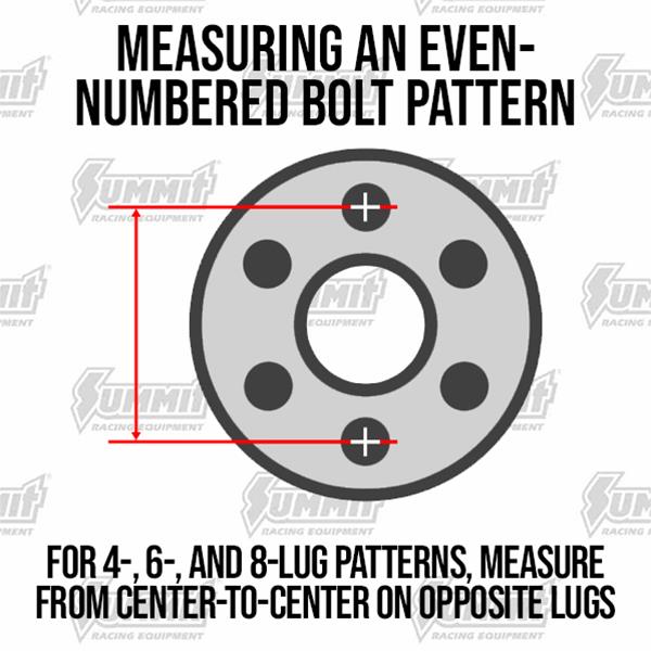 Mr. Lugnut WA02-8200R Mr. Lugnut 8 to 10 Lug Wheel Adapters | Summit Racing