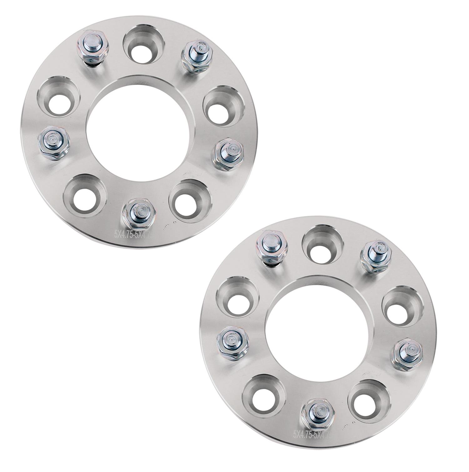 Trans-Dapt Performance Billet 1 inch Wheel Spacers 3625 Spacers, 1.000 in. Thickness, Aluminum, 5 x 4 3/4 in. Bolt Pattern, Pair