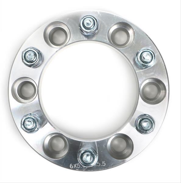 Trans-Dapt Performance Billet 1.5 inch Wheel Spacers 3627 Spacers, 1.500 in. Thickness, Aluminum, 6 x 5 1/2 in. Bolt Pattern, Pair thumbnail 3