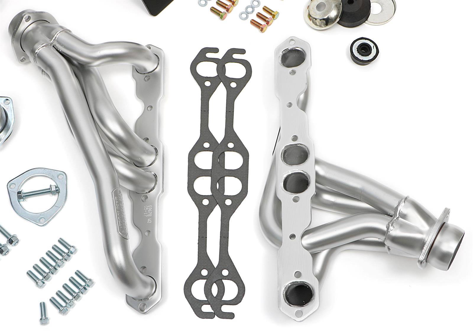 Trans-Dapt Performance Swap-In-A-Box Complete Engine Swap Kits 41004 Kit, Elite Series Headers, Motor Mounts, Oil Pan, Gaskets, Hardware, Chevy, Pre-1979, Small Block, TH350, 700R4, T56, Kit