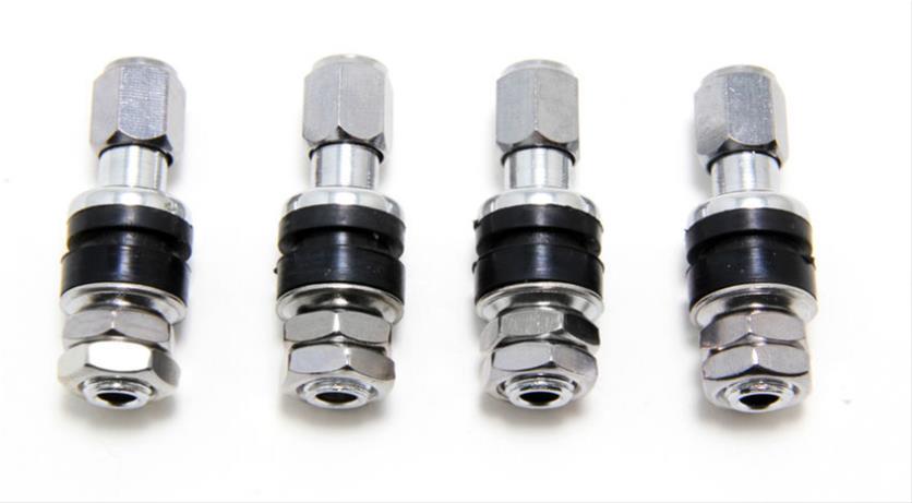 Trans-Dapt Performance Chrome Valve Stems 4108 Stems, Plated, Bolt-on, Set of 4 thumbnail 3