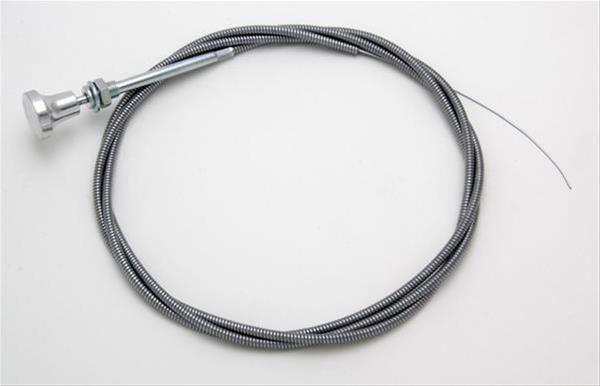 Trans-Dapt Performance Products Choke Cables 4120 CHOKE CABLE KIT 6' BILLET KNOB