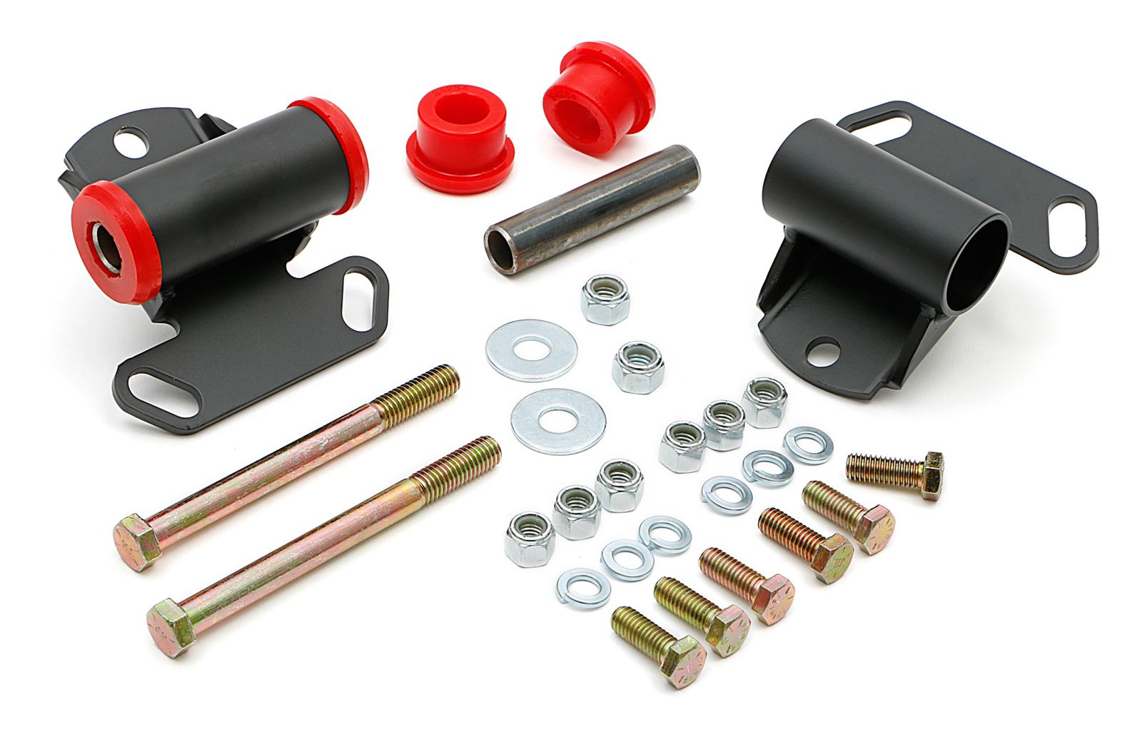 Trans-Dapt Performance Products Motor Mounts and Inserts 4121 ENGINE MOUNTS, Heavy-Duty Engine Mount Pads for Chevy 2.8L 4.3L Engines; Polyurethane Bushing Design thumbnail 3