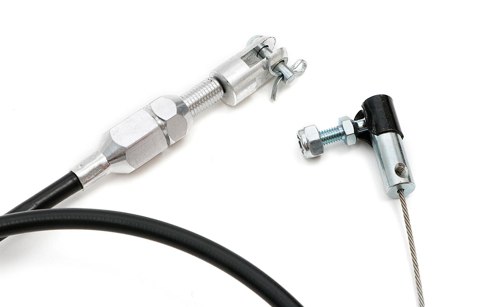 Trans-Dapt Performance Products Throttle Cables 4124 THROTTLE CABLE KIT 36" UNIVERSAL BLACK HOUSING thumbnail 3