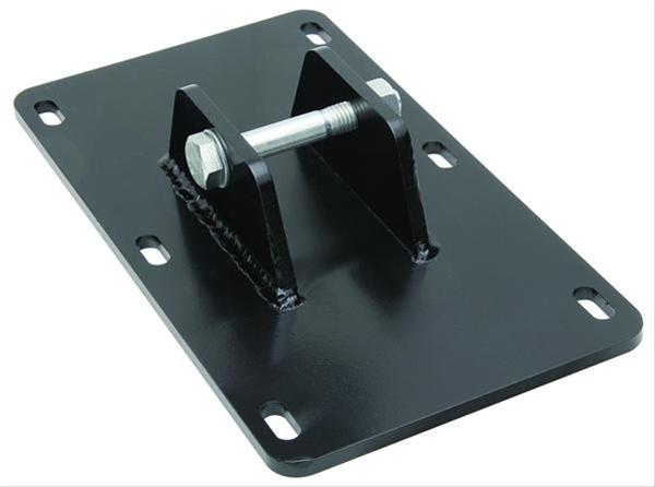 Trans-Dapt Performance Engine Lift Plates 4151 Plate, Steel, Black, GM LS Valley Mounting, Each