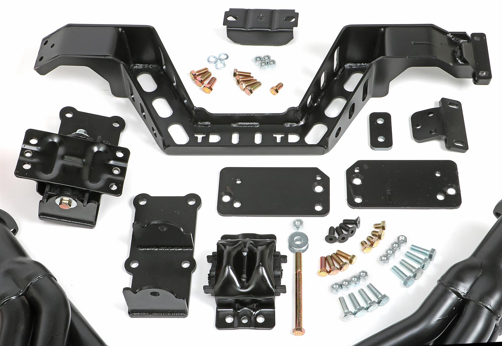 Trans-Dapt Performance Swap-In-A-Box Complete Engine Swap Kits 42014 Kits, Complete, Mid-length Steel Headers, Motor Mounts, Red Oil Pan, Chevy, Pontiac, 4.8L, 5.3L, 6.0L, Kit thumbnail 3