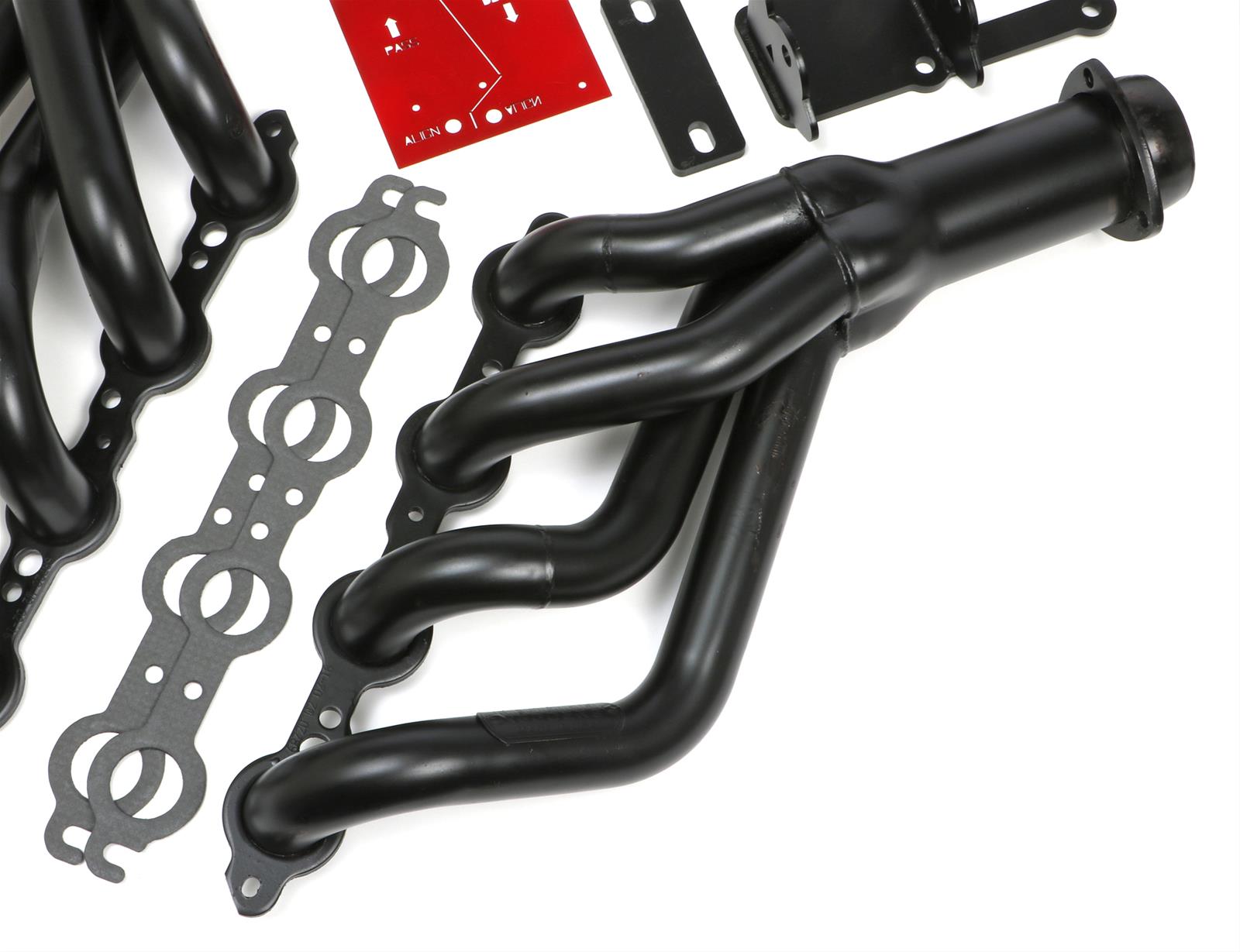 Trans-Dapt Performance Swap-In-A-Box Complete Engine Swap Kits 42021 Kits, Complete, Mid-length Steel Headers, Motor Mounts, Red Oil Pan, Chevy, Pontiac, 4.8L, 5.3L, 6.0L, Kit thumbnail 2