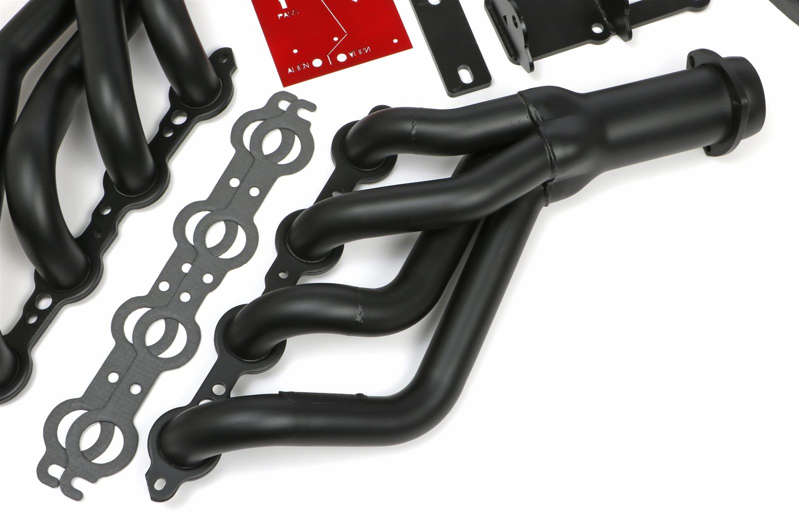 Trans-Dapt Performance Swap-In-A-Box Complete Engine Swap Kits 42023 Kits, Complete, Mid-length Black Ceramic Coated Headers, Motor Mounts, Red Oil Pan, Chevy, Pontiac, 4.8L, 5.3L, 6.0L, Kit thumbnail 4