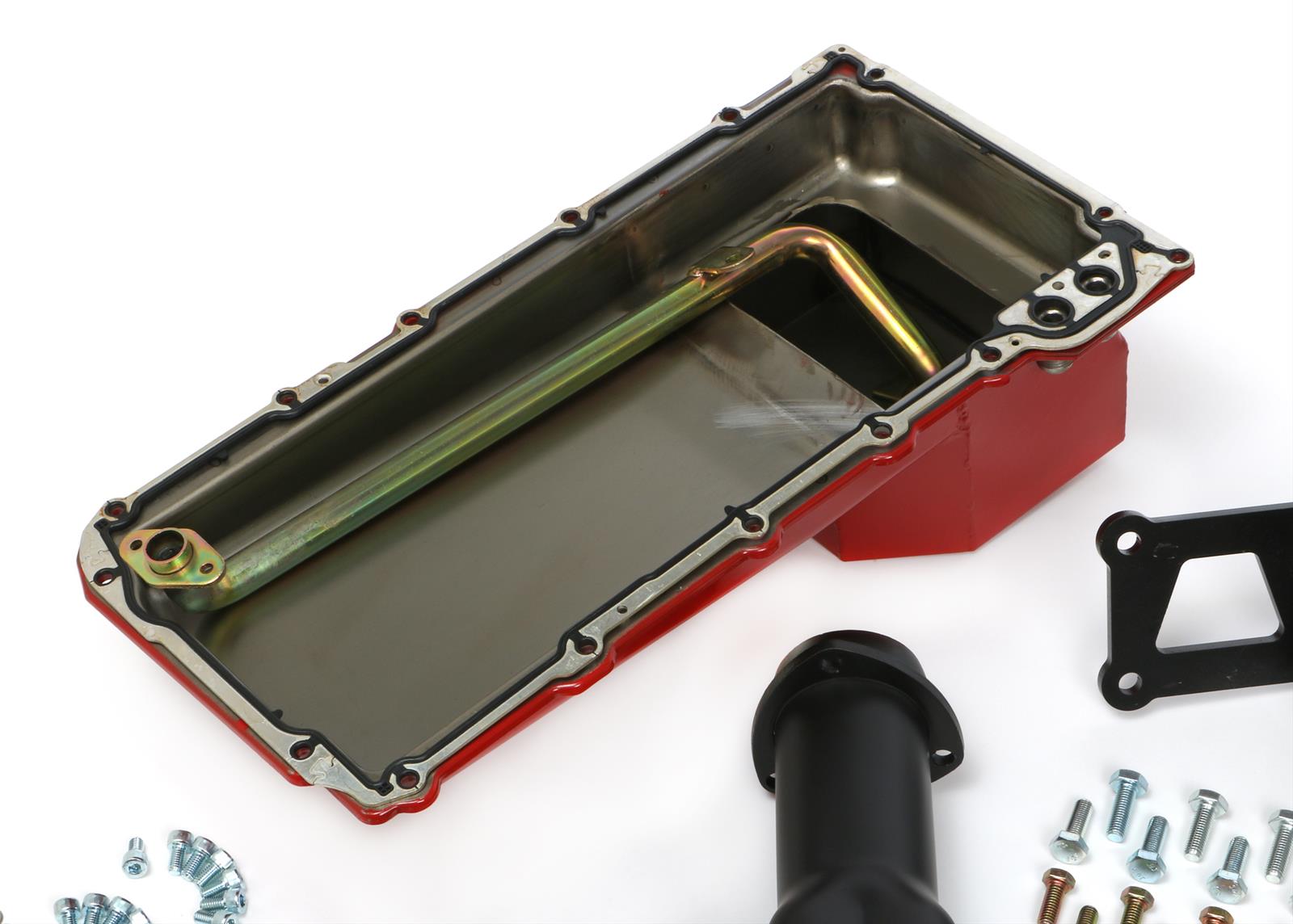 Trans-Dapt Performance Swap-In-A-Box Complete Engine Swap Kits 42023 Kits, Complete, Mid-length Black Ceramic Coated Headers, Motor Mounts, Red Oil Pan, Chevy, Pontiac, 4.8L, 5.3L, 6.0L, Kit thumbnail 2