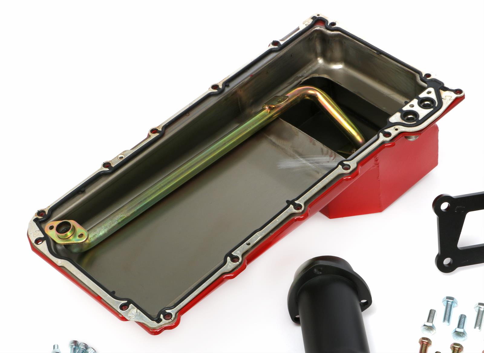 Trans-Dapt Performance Swap-In-A-Box Complete Engine Swap Kits 42026 Kits, Complete, Mid-length Black Ceramic Coated Headers, Motor Mounts, Red Oil Pan, Chevy, Pontiac, 4.8L, 5.3L, 6.0L, Kit thumbnail 2