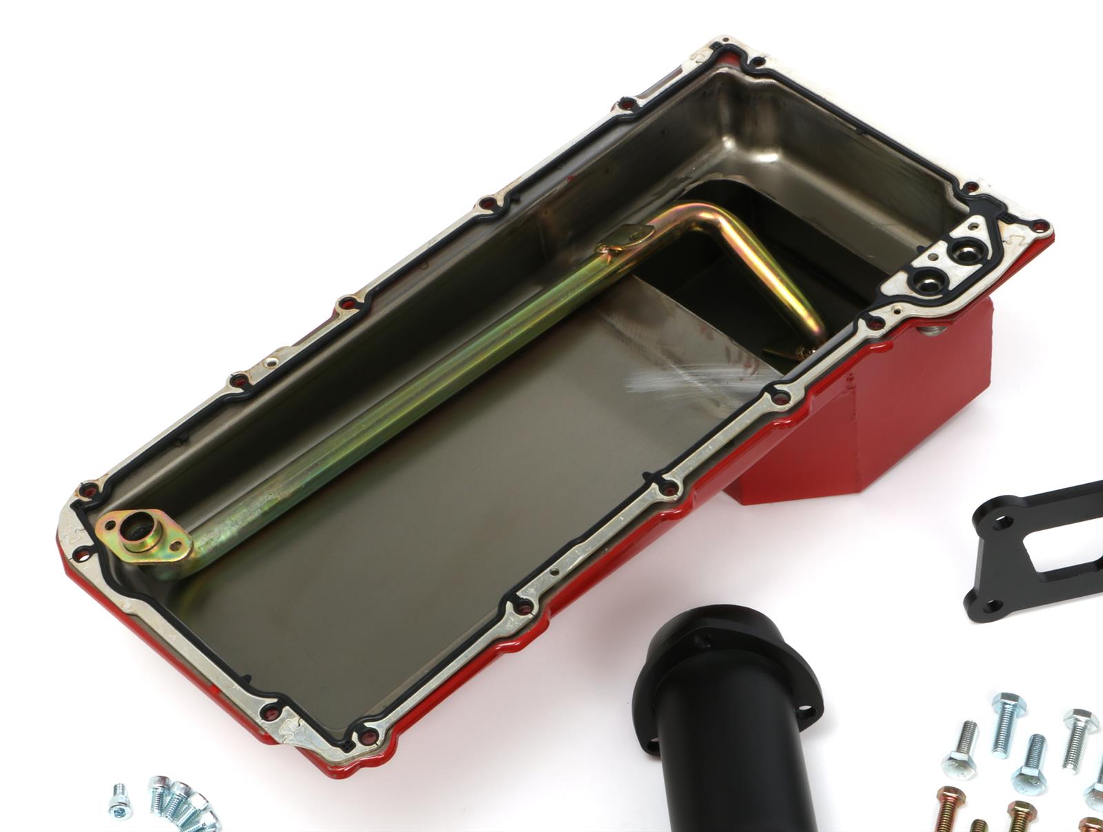 Trans-Dapt Performance Swap-In-A-Box Complete Engine Swap Kits 42033 Kits, Complete, Mid-length Black Ceramic Coated Headers, Motor Mounts, Red Oil Pan, Chevy, Pontiac, 4.8L, 5.3L, 6.0L, Kit