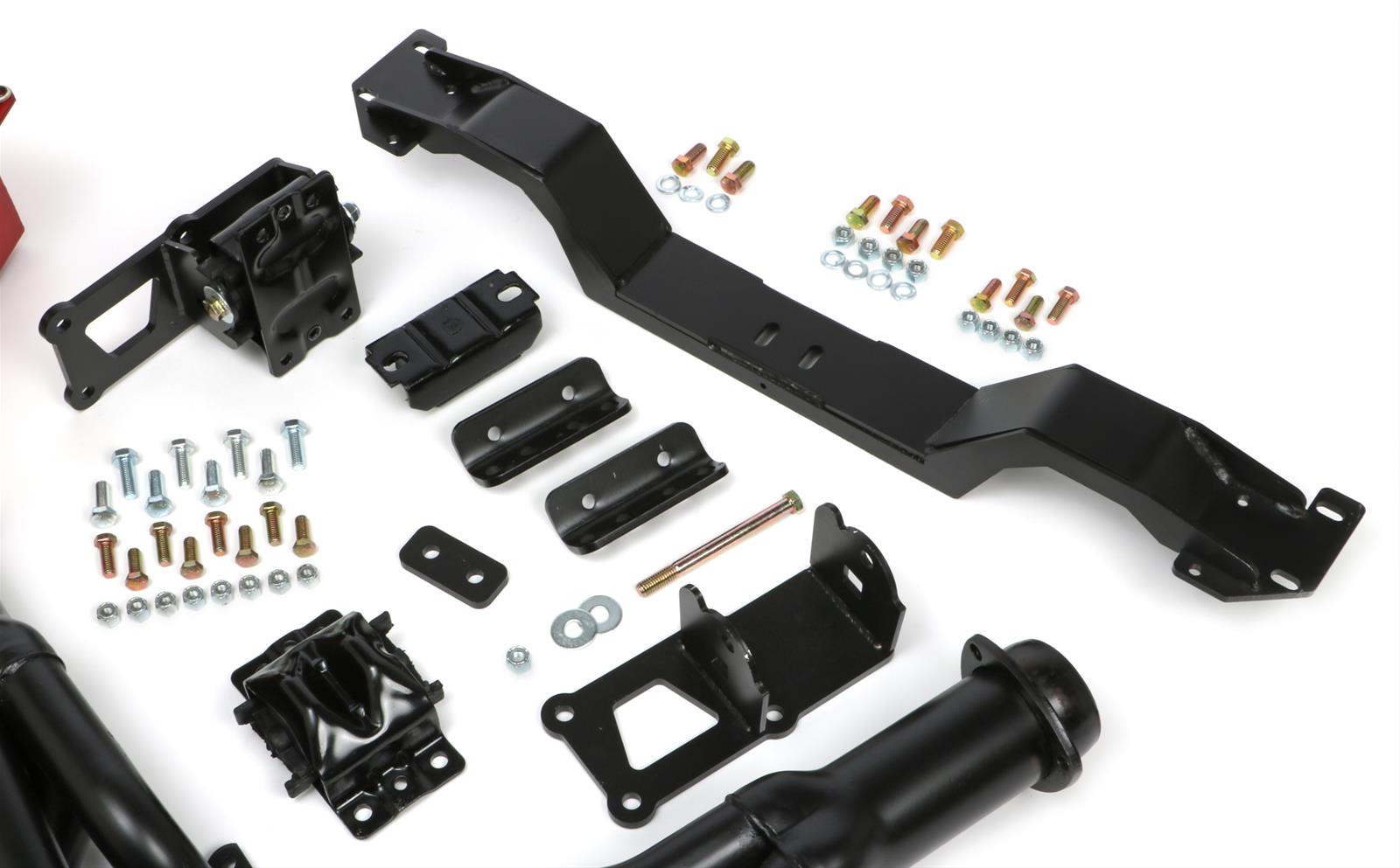 Trans-Dapt Performance Swap-In-A-Box Complete Engine Swap Kits 42034 Kits, Complete, Mid-length Natural Steel Headers, Motor Mounts, for Manual Transmissions Only, Chevy, Pontiac, LS, Kit thumbnail 4