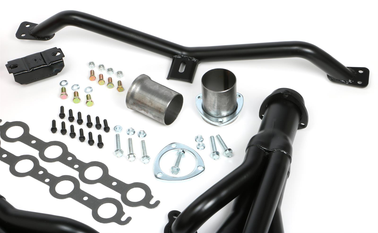 Trans-Dapt Performance Swap-In-A-Box Complete Engine Swap Kits 42041 Kits, Complete, Mid-length Painted Headers, Motor Mounts, Red Oil Pan, Chevy, GMC, 4.8L, 5.3L, 6.0L, Kit thumbnail 4