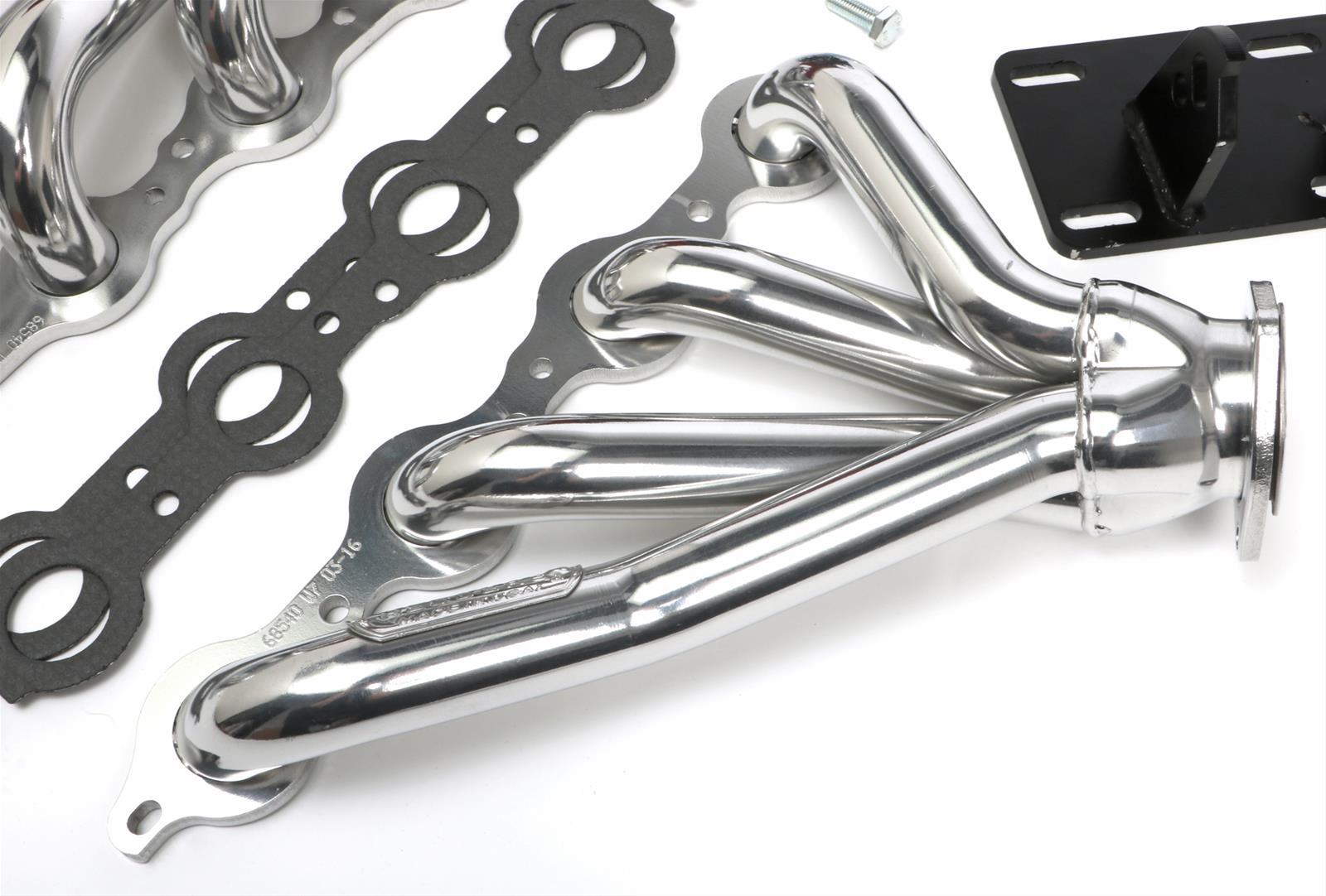 Trans-Dapt Performance Swap-In-A-Box Complete Engine Swap Kits 42162 Kits, Complete, Mid-length Silver Ceramic Coated Steel Headers, Motor Mounts, Red Oil Pan, Chevrolet, GMC, LS, Kit thumbnail 3