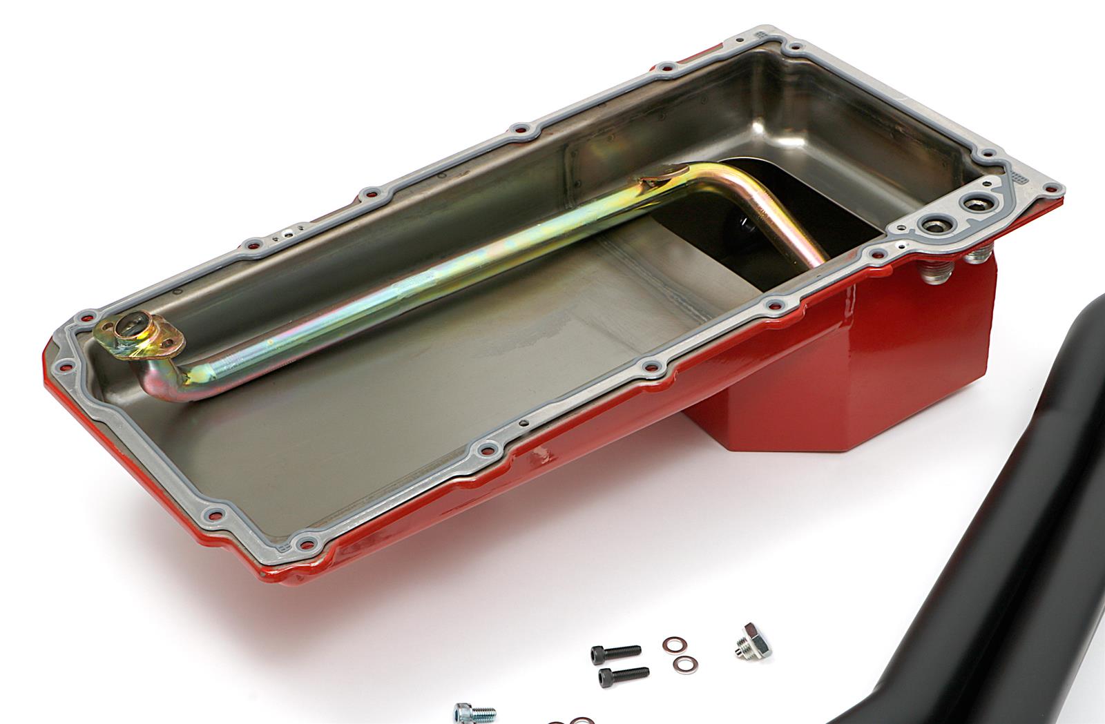 Trans-Dapt Performance Swap-In-A-Box Complete Engine Swap Kits 42165 Kit, Black MAXX Headers, Motor Mounts, Oil Pan, Pickup, Gaskets, Hardware, Chevy, LS, 4L60E, 4L70E, Kit thumbnail 4