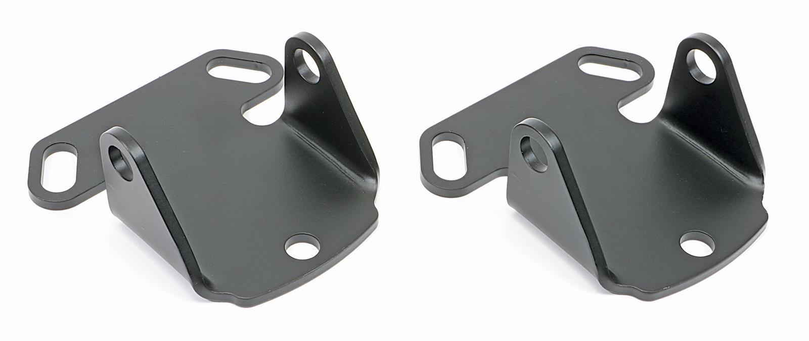 Trans-Dapt Performance Motor Mounts 4229 Mount, Frame Pad, Bolt-In, Solid, Black, Chevy, GMC, S-Series with GM, V6, Pair