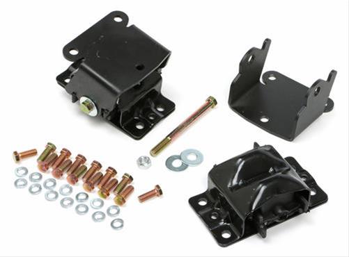 Trans-Dapt Performance Engine Swap Motor Mounts 4235 Mounts, Swap, Complete Mount, Bolt-In, Rubber/Steel, Black, Chevy, GMC, Small Block, Kit thumbnail 3