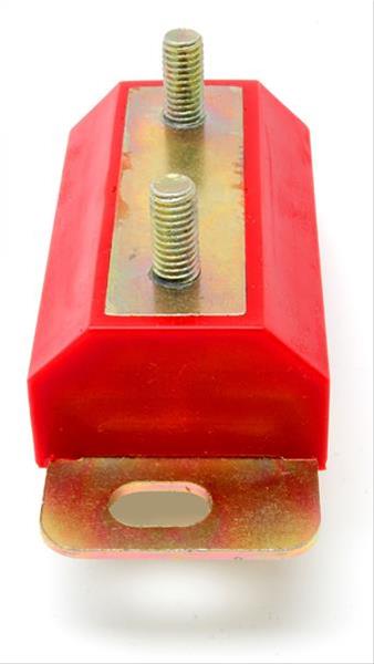 Trans-Dapt Performance Transmission Mount Pads 4236 Pad, Steel, Zinc Plated, Red Polyurethane Bushing, Ford, Each thumbnail 2