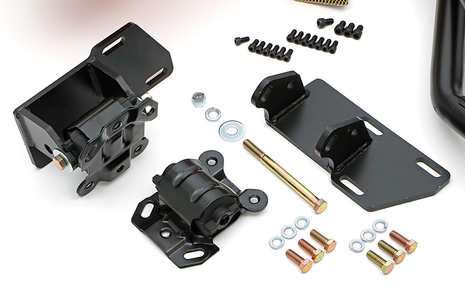 Trans-Dapt Performance Swap-In-A-Box Complete Engine Swap Kits 44063 Kits, Complete, Shorty Black Painted Headers, Motor Mounts, Red Oil Pan, Chevy, GMC, Small Block, Kit thumbnail 4