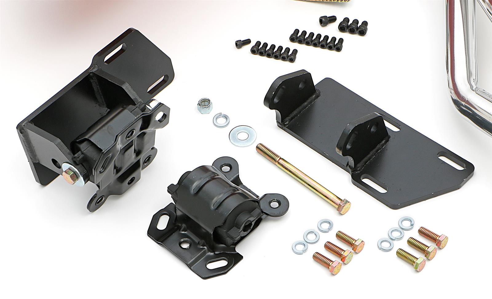Trans-Dapt Performance Swap-In-A-Box Complete Engine Swap Kits 44064 Kits, Complete, Shorty Silver Ceramic Coated Headers, Motor Mounts, Red Oil Pan, D-port, Chevrolet, GMC, 5.0L, 5.7L, Kit thumbnail 4