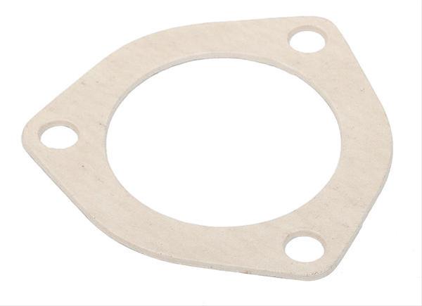 Trans-Dapt Performance Collector Gaskets 4465 Gasket, Triangle, High-Temperature White, 3-Hole, 3 in. Inside Diameter, Each